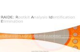 Jamie Butler & Peter Silberman 1 RAIDE: Rootkit Analysis Identification Elimination.
