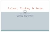 MS. MITCHELL CULTURAL REVOLUTIONS ANDOVER HIGH SCHOOL Islam, Turkey & Snow.