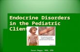 Endocrine Disorders in the Pediatric Client Susan Beggs, MSN, CPN Susan Beggs, MSN, CPN.