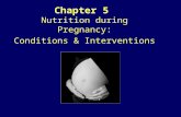 Chapter 5 Nutrition during Pregnancy: Conditions & Interventions.