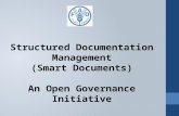Structured Documentation Management (Smart Documents) An Open Governance Initiative.