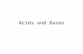 Acids and Bases. i English Language Where do we use the words acid or acidic?