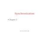 OS2- Sem1 83-84, R. Jalili Synchronization Chapter 5.