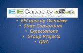 EECapacity Overview State Consortium Expectations Group Projects Q&A .