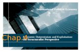 46110329_Tsinghua_final_02.pptx Economic Determinism and Exploitation: the Structuralist Perspective Chap.4 International Political Economy.