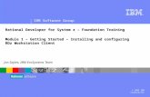 ® IBM Software Group © 2009 IBM Corporation Rational Developer for System z – Foundation Training Module 1 – Getting Started – Installing and configuring.