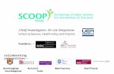 Chief Investigator: Dr Lee Shepstone School of Medicine, Health Policy and Practice Collaborating universities:- Birmingham Bristol Manchester Sheffield.