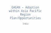 India GAGAN – Adoption within Asia Pacific Region Plan/Opportunities.