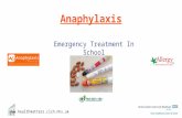 Www.healthmatters.clch.nhs.uk Anaphylaxis Emergency Treatment In School.