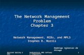 Revised Spring 2006 Rudimentary NMS Software Components 1 The Network Management Problem Chapter 3 Network Management, MIBs, and MPLS Stephen B. Morris.