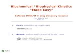 Biochemical / Biophysical Kinetics “Made Easy” Software DYNAFIT in drug discovery research Petr Kuzmič, Ph.D. BioKin, Ltd. 1.Theory: differential equation.