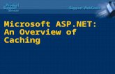 Microsoft ASP.NET: An Overview of Caching. 2 Overview  Introduction to ASP.NET caching  Output caching  Data caching  Difference between Data Caching.