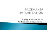 Alpay Celiker M.D. Acıbadem University.  Advances in lead and device technology allow pacemaker system implantation in children and even in neonates.