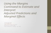 Using the Margins Command to Estimate and Interpret Adjusted Predictions and Marginal Effects Richard Williams rwilliam@ND.Edu rwilliam