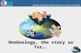 Making Geological Map Data for the Earth Accessible OneGeology, the story so far….