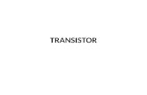 TRANSISTOR.  A transistor is a semiconductor device used to amplify and switch electronic signals and electrical power.  The transistor is the fundamental.