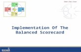 Implementation Of The Balanced Scorecard. Question #1 What is your experience level with the Balanced Scorecard in your firm? – Beginner (We know very.