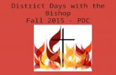 District Days with the Bishop Fall 2015 - PDC Worship - Laity.