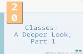2006 Pearson Education, Inc. All rights reserved. 1 20 Classes: A Deeper Look, Part 1.