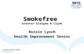 Smokefree Greater Glasgow & Clyde Roisin Lynch Health Improvement Senior.