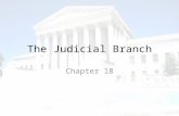 The Judicial Branch Chapter 18. THE SPECIAL COURTS Section 4.
