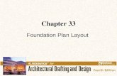 Chapter 33 Foundation Plan Layout. 2 Links for Chapter 33 Concrete Slab Joist Construction Partial Basement Full Basement Post-and-Beam.
