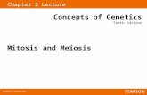 Chapter 2 Lecture Concepts of Genetics Tenth Edition Mitosis and Meiosis.