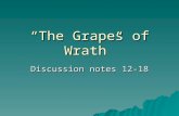 “The Grapes of Wrath” Discussion notes 12-18. American Transcendentalism  A further look  Ralph Waldo Emerson proclaimed a form of transcendentalism.