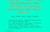 12/2/2006 rev 4 Concepts, Tools and Applications for Design reasoning Recording- The AAITP Detract Karl Reed 1 and Torab Torabi 2,3 1 Gastwissenshaftler,