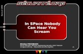 Hack.LU 2006 In SPace Nobody Can Hear You Scream Nicolas FISCHBACH Senior Manager, Network Engineering Security, COLT Telecom nico@securite.org -