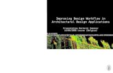 Improving Design Workflow in Architectural Design Applications Presentation Doctoral Seminar 16/06/2006 Leuven (Belgium)