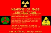 WEAPONS OF MASS DESTRUCTION Sam Huffman, Betsy Yuhas A chemical, biological, or radioactive weapon capable of causing widespread death and destruction.