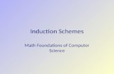 Induction Schemes Math Foundations of Computer Science.