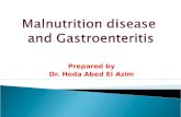 Prepared by Dr. Hoda Abed El Azim.  Define malnutrition  Identify factors Contributes Malnutrition.  Differentiate between two types of Malnutrition.