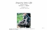 27-1 Inquiry into Life Eleventh Edition Sylvia S. Mader Chapter 27 Lecture Outline Copyright The McGraw-Hill Companies, Inc. Permission required for reproduction.