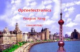 1 Optoelectronics Yongcai Yang 13641617342. 2 Chapter 1 General Introduction.