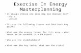 Exercise In Energy Masterplanning In Groups choose one area map (or discuss both) – Elgin – Lerwick Discuss the following issues and feed back key points.