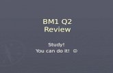 BM1 Q2 Review Study! You can do it! You can do it!