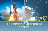 Engineering Mechanics: Statics Chapter 1 General Principles Chapter 1 General Principles.