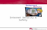 Internet Security & Safety. What makes up the internet? Protecting and securing your password Protecting your identity What is social networking? Benefits.