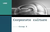 LOGO Corporate culture -----Group 8. LOGO  Company Logo OUTLILNE 1. Brief introduction to corporate culture 2. Core values in a company.