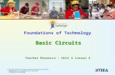 Basic Circuits Foundations of Technology Basic Circuits © 2013 International Technology and Engineering Educators Association, STEM  Center for Teaching.