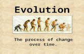Evolution The process of change over time. Theories of how we came to be… Evolution is a scientific theory. Other Theories…?
