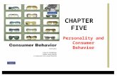 Personality and Consumer Behavior CHAPTER FIVE. A Simple Model of Consumer Decision Making Chapter One Slide2 Copyright 2010 Pearson Education, Inc.