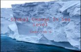 Global Change In Sea Level Seds Lab 9. Currently Rising.