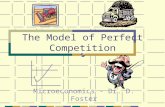 The Model of Perfect Competition Microeconomics - Dr. D. Foster.