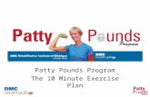 Patty Pounds Program The 10 Minute Exercise Plan.