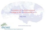 Association of Radiotherapy and Oncology of the Mediterranean arEa AROME .