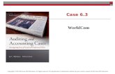 Case 6.3 WorldCom Copyright © 2014 McGraw-Hill Education. All rights reserved. No reproduction or distribution without the prior written consent of McGraw-Hill.
