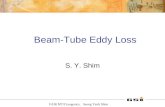 FAIR MT/Cryogenics, Seong Yeub Shim Beam-Tube Eddy Loss S. Y. Shim.